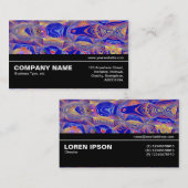 中間地点V3 010 – フラクタル抽象芸術061012a 名刺 (正面/裏面)