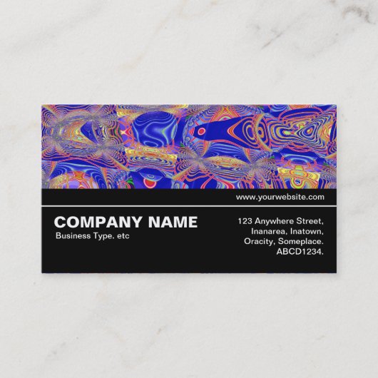 中間地点V3 010 – フラクタル抽象芸術061012a 名刺 (正面)