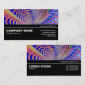 中間地点V3 011 – フラクタル抽象芸術061012d 名刺 (正面/裏面)