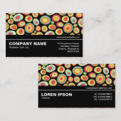 中間地点V3 012 -抽象芸術220213 名刺 (正面/裏面)