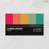 中間地点V3 03 – カラーバー 名刺 (裏面)