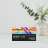 中間地点V3 08 – フラクタル抽象芸術061012f 名刺 (スタンド正面)