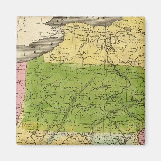 中間州2 マグネット (正面)