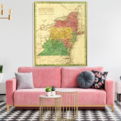 中間州4 キャンバスプリント (インサイチュ (リビング))