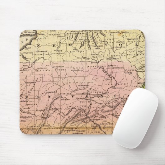 中間州 マウスパッド (マウス)