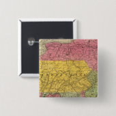 中間州，米国 缶バッジ (正面&裏面)