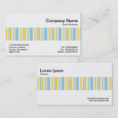 中間帯 – ストライプ310515 (03) 名刺 (正面/裏面)