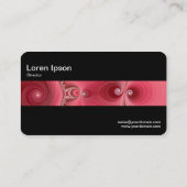 中間帯(黒) – フラクタル03 名刺 (裏面)