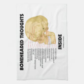 中間抜けの思考 キッチンタオル (縦)