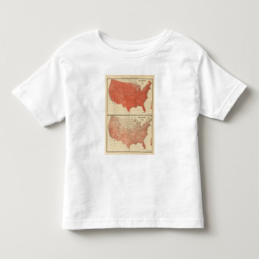 中間温度 トドラーTシャツ (正面)