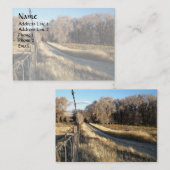 中間王国への道 名刺 (正面/裏面)