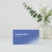 中間白ハーフトーン効果 名刺 (スタンド正面)