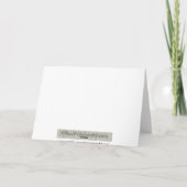 中間秋のフェスティバル、赤味がかった月および星雲 カード (裏面)