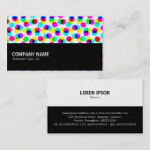 中間部 – カラーハーフトーンパターン 名刺 (正面/裏面)