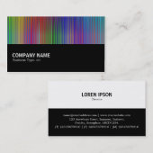 中間026 -スペクトルカーテン 名刺 (正面/裏面)