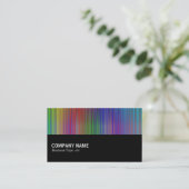 中間026 -スペクトルカーテン 名刺 (スタンド正面)