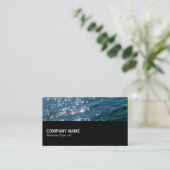 中間04 -水きらめく 名刺 (スタンド正面)