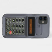 中間90s携帯電話式のiPhone 5の場合 Case-Mate iPhoneケース (裏面(横))