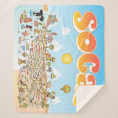 中間SoCal シェルパブランケット (正面)