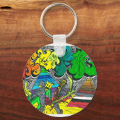 中陰性狼狽ミイラ キーホルダー (正面)