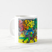 中陰性狼狽ミイラ コーヒーマグカップ (正面左)