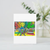 中陰性狼狽ミイラ ポストカード (スタンド正面)