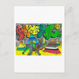 中陰性狼狽ミイラ ポストカード