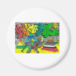 中陰性狼狽ミイラ マグネット