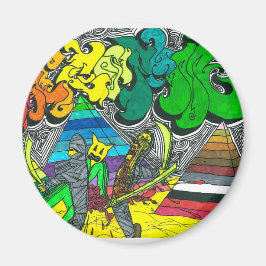 中陰性狼狽ミイラ マグネット