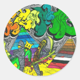 中陰性狼狽ミイラ ラウンドシール