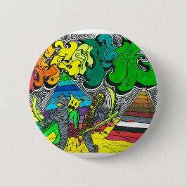 中陰性狼狽ミイラ 缶バッジ