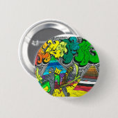 中陰性狼狽ミイラ 缶バッジ (正面&裏面)