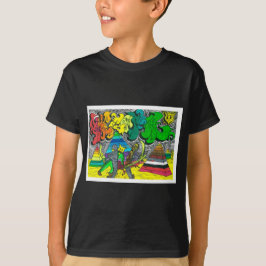 中陰性狼狽ミイラ Tシャツ