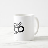 中陰梅鶴 コーヒーマグカップ (正面右)