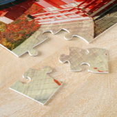 中霊塔の背後から見た富士山 ジグソーパズル (側面)