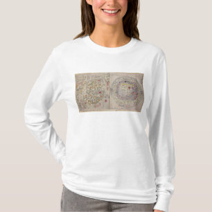 中韓世界地図 Tシャツ
