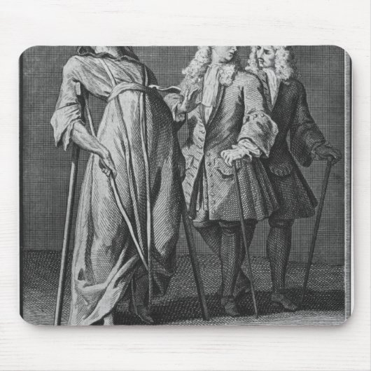 中風患者の奇跡的な治療 マウスパッド (正面)