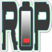 中6' x 6''カットカスタムビニールのシール シール (正面)