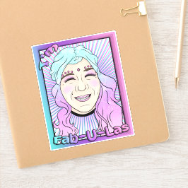 中6' x 6''カットカスタムビニールのシール シール