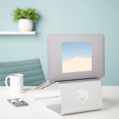 中6' x 6'' – カットカスタムビニールステッカー シール (デスク上のノートパソコン)