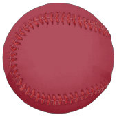 中（鳥）ショウジョウコウカンチョウ赤無地の色 ソフトボール (正面左)