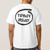 中Toyboy! Tシャツ (裏面)