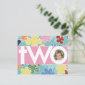 串木花第2誕生日招待状 招待状 (スタンド正面)