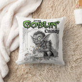 串焼きだけのゴブリン菓子 クッション (ブランケット)