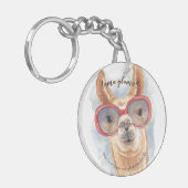 『串焼きラマ』 キーホルダー (正面左)