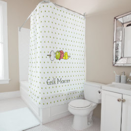 串 シャワーカーテン