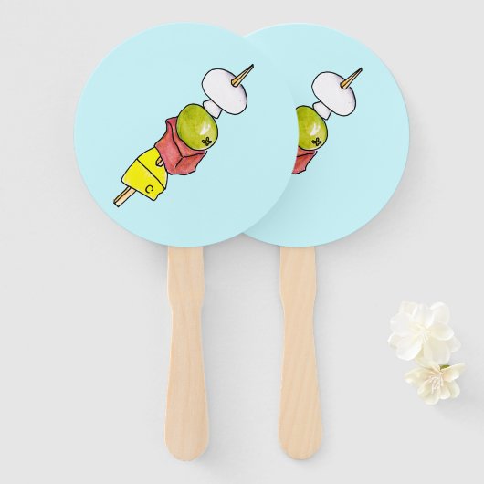 串 ハンドファン (正面&裏面)