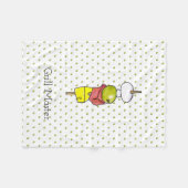 串 フリースブランケット (正面(横))