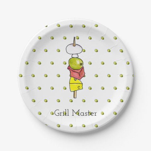 串 ペーパープレート (正面)