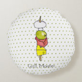 串 ラウンドクッション (裏面)